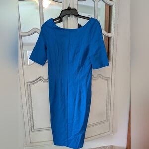 Boden Blue Sheath Dress Sz 8